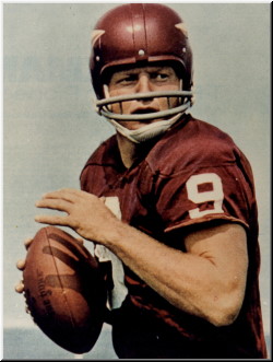 sonny jurgensen redskins